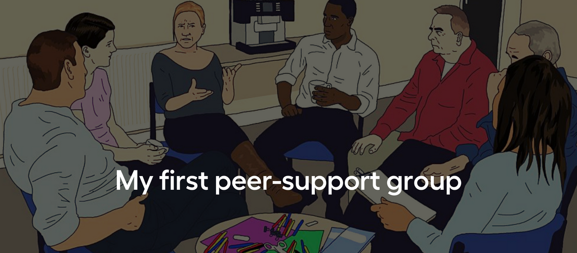 My first peer-support group