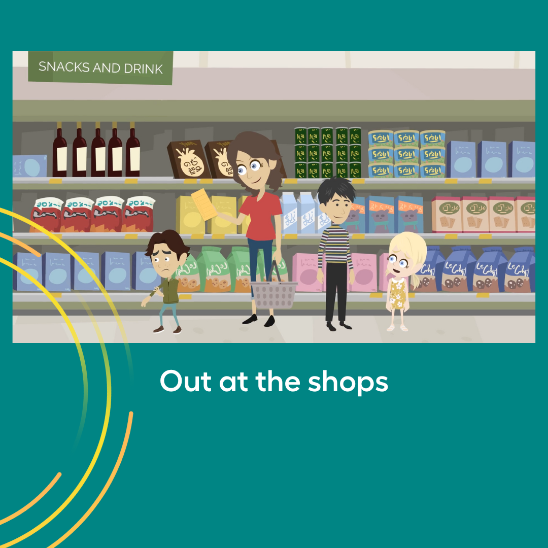 Out at the shops homepage banner